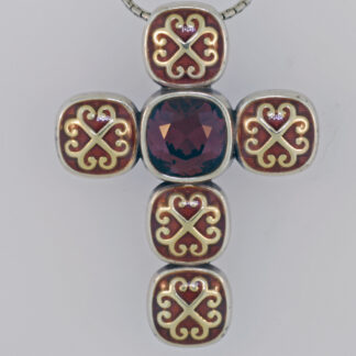 Brighton The Duchess Cross Reversible Pendant Necklace