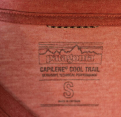 Patagonia Capilene Cool Trail Pink Top Small - Image 4