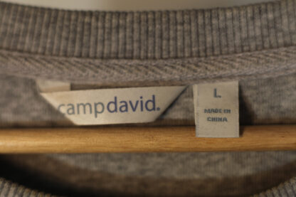 Kansas "Camp David" Grey Sweatshirt Large - Image 2