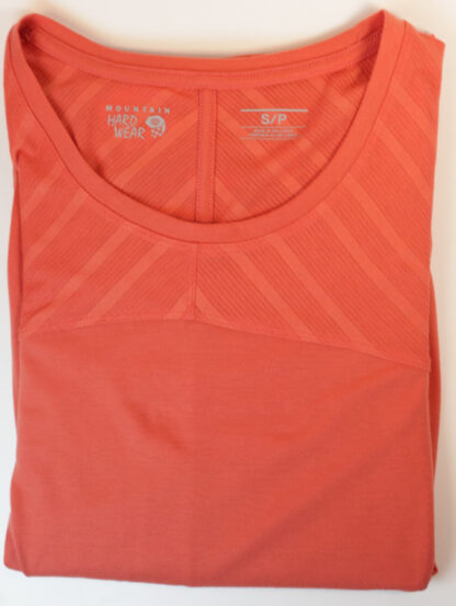 Mountain Hard Wear Orange 3/4 Sleeve Top Small - Image 4