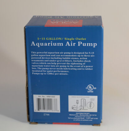 Aqua Culture Aquarium Air Pump (NEW) - Image 2