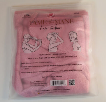 Spa Solutions Tame the Main Hair Turban - Image 3