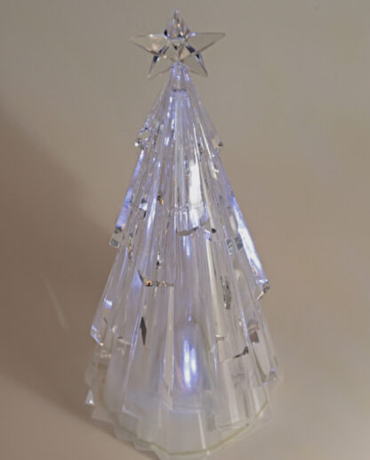 Light Up Christmas Tree Acrylic Faux Crystal - Image 4