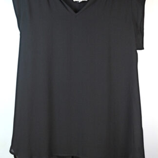 Pleione black sheer Top