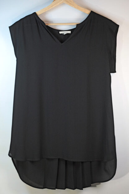 Pleione black sheer Top