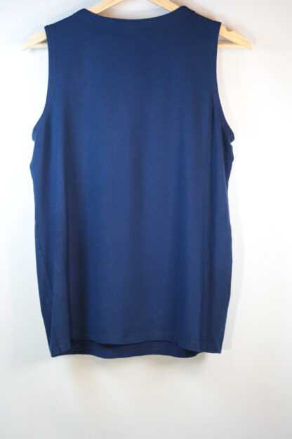 Eileen Fisher Petite Medium Dark Blue Tank Top - Image 2