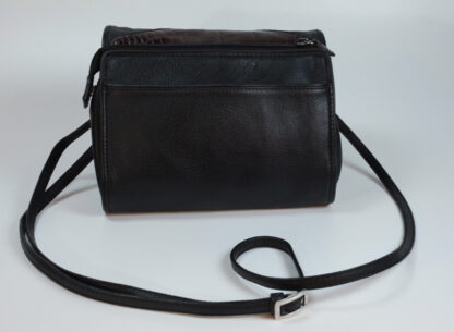 Brighton Nepal Organizer Black Leather Purse - Image 2