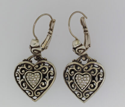 Brighton Reno Heart Leverback Earrings