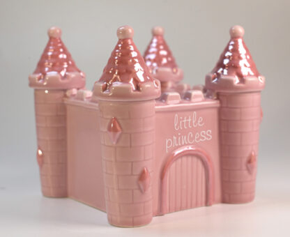 Little Princess Pink Castle Piggy Bank