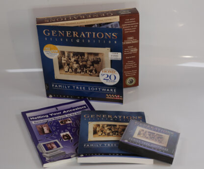 Generations Deluxe Edition Family Tree Software