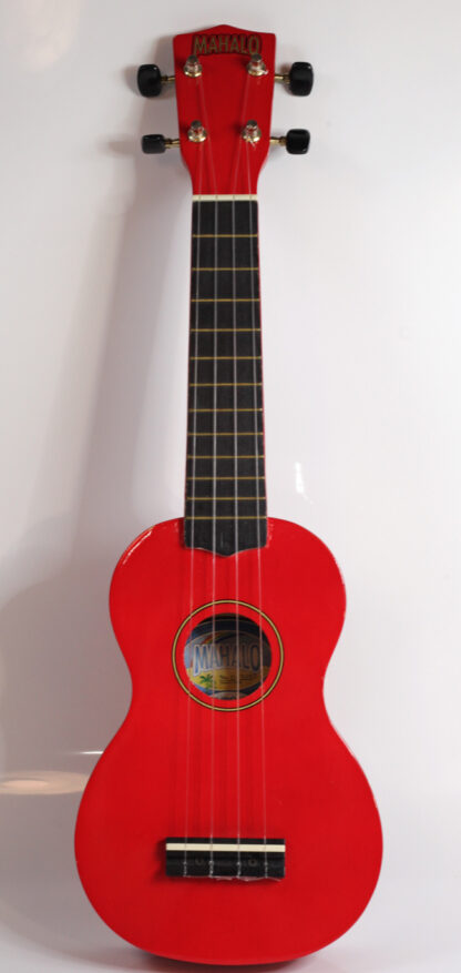 Bright Red Mahalo Ukulele