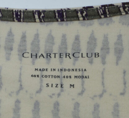 Charter Club Patterned Top - Image 4