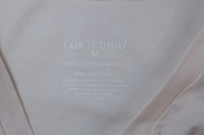 Fair Indigo T Shirt Medium - Image 3