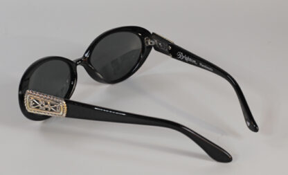 Brighton Black Sunglasses - Image 2