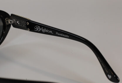 Brighton Black Sunglasses - Image 3