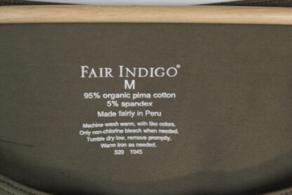 Fair Indigo Sage T Shirt Medium - Image 2