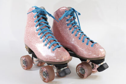 Sure-Grip Pink Glitter Roller Skates Size 8 - Image 5