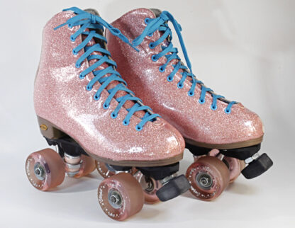 Sure-Grip Pink Glitter Roller Skates Size 8 - Image 4