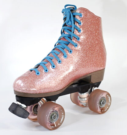 Sure-Grip Pink Glitter Roller Skates Size 8 - Image 2