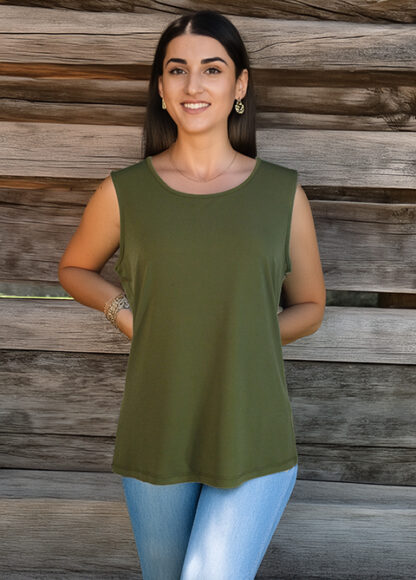 NorthStyle Sage Green Tank Top Size Small